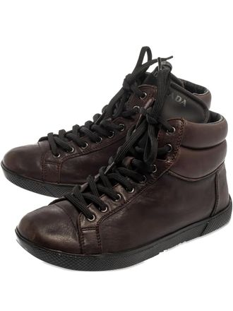Prada High-top sneakers - Bruin