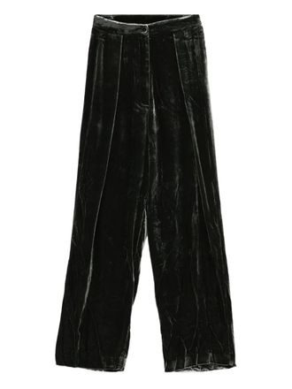 Raquel Diniz pleated trousers - women - Fabric - 42 - Black
