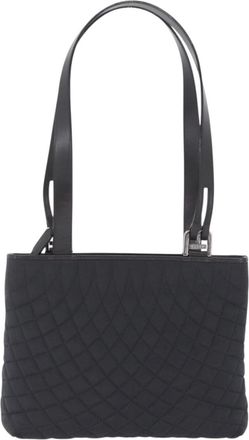 Bally Handbag Quilted Nylon Nylon Handbag (Pre-Owned)