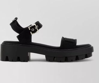 Prada canvas sandals