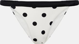 Self Portrait Braga de bikini con lunares