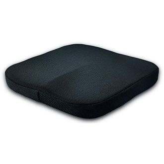 Gabrielle Cuscino per sedia da ufficio in memory foam quadrato e confortevole Cuscino per seggiolino auto Cuscino per sedia a rotelle comodo e