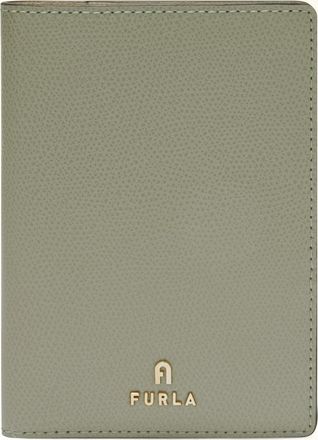 Furla Camelia Custodia Passaporto S Agave B Verde Pelle Stampata Donna