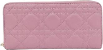 Dior Pre-owned Lady Dior Voyag Long Wallet Japan Limited - - Pre-owned - Donna - Viola - ONE SIZE