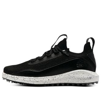 Under Armour Curry 8 Golf Spikeless Black White 3023734-001
