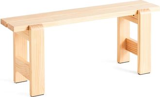 HAY Weekday Bank, L 111 cm, pine