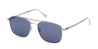 Web Eyewear Web WE0341 14V Mens Sunglasses Silver Size 55