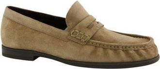 Paul Green Emmy Penny Loafer in Antelope Soft Suede at Nordstrom, Size 6.5
