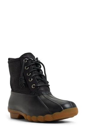Sperry Top-Sider Saltwater Waterproof Rain Boot in Black at Nordstrom Rack, Size 6.5