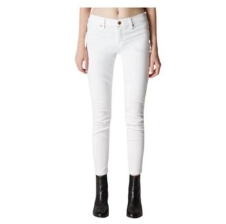 Blank NYC Low Rise Skinny Jeans In Great White