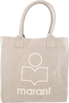 Isabel Marant Cotton Tote Bag with Subtle Logo and Minimalist Design