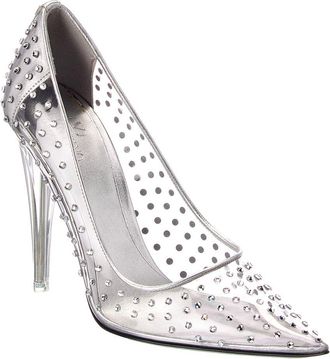 Valentino Rockstud 110 Vinyl & Leather Pump