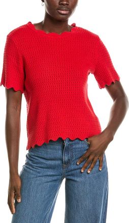 CeCe by Cynthia Steffe Cece Pointelle Sweater