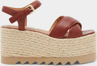 Stella McCartney Elyse Espadrille Wedge Sandals