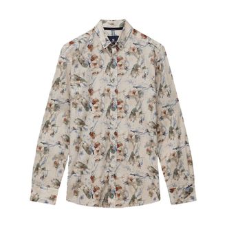 State of Art Heren, Overhemden, Beige, Maat: M