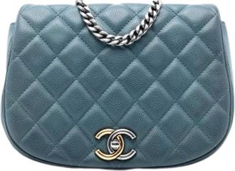Chanel Borsa a tracolla vintage pre-owned - - Pre-owned - Donna - Blu - ONE SIZE