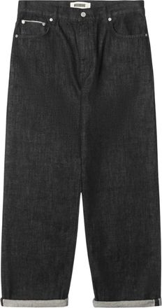 Woodbird WBRami Selvedge Jeans - Heren - Loose Fit Jeans - Zwart - W32 - Katoen - Jeans