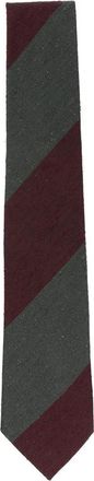 Tagliatore Diagonal-stripe Silk Tie