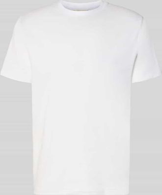 Selected Regular Fit T-Shirt aus Baumwoll-Mix Modell SPENCER in Weiss, Gr&ouml;&szlig;e XXL