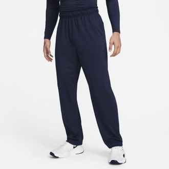Nike Mens Totality Dri-FIT Open Hem Versatile Pants in Blue | FB7507-451