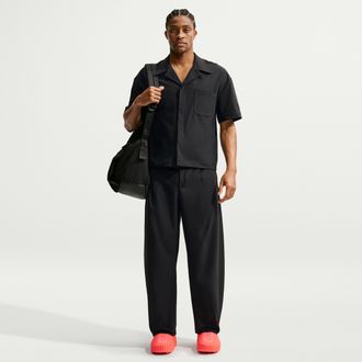 Nike Mens 24.7 PerfectStretch Dri-FIT UV Protection Barrel-Leg Pants in Black | IM3631-010