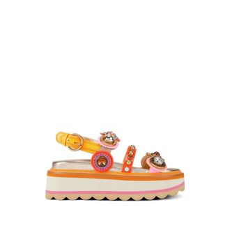 Kurt Geiger Octavia Sandalia de Tira al Tobillo con Plataforma - Shoes - Mujer - Multicolor - 39 EU