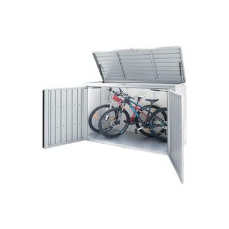 BIOHORT Arcon Baul Metalico Highboard 200 Color Plata Metalizada