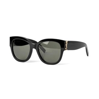 Saint Laurent M95/F Sunglasses - female - Saint Laurent - Sunglasses - Black - ONE SIZE - Accessories