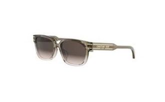 Dior DIORSIGNATURE S7F Brown Gradient Square Ladies Sunglasses CD40140F 95F 58