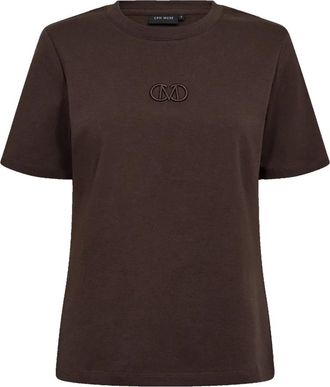 Copenhagen Muse T-shirt - Dames - T-shirts - Bruin - M - Tops
