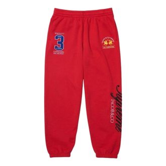 SUPREME x La Martina SS26 Sweatpant Red SUP-SS26-315-RED