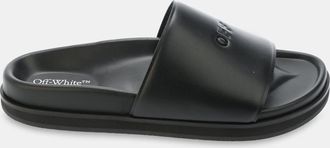 Off-white Womens Off White Off Cloud Slider in Black - Size UK 2