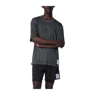 SATISFY Satisfy - Auralite T-Shirt - Heren - Sport - Zwart - Maat: L Poliester