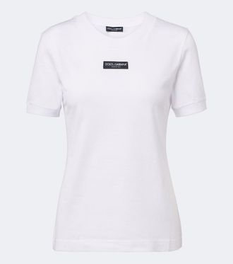 Dolce & Gabbana Logo cotton jersey T-shirt