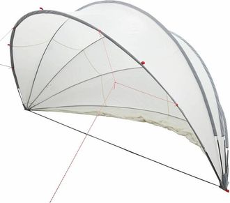 vidaXL C&uacute;pula Para Piscina Manual Gris Y Naranja 430 X 430 X 210 Cm Vidaxl