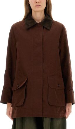 Aspesi Cotton Blend Canvas Jacket-Donna