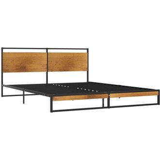 vidaXL Bed Frame without Mattress Metal 140x200 cm Vidaxl