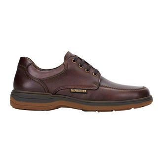 Mephisto Douk Veterschoen voor heren - Heren - Veterschoenen - Bruin - 42 1/2 EU - Leer - Schoenen