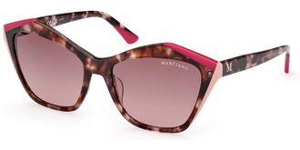 Guess GM0832 74T Womens Sunglasses Tortoiseshell Size 59
