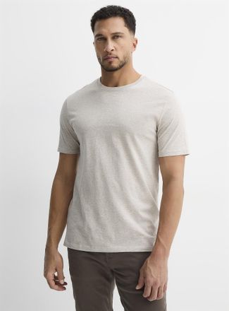 Le 31 Mens 100% organic cotton crew-neck T-shirt Standard fit