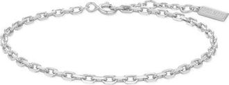 Ania Haie Bezel Cubic Zirconia Station Chain Bracelet in Silver at Nordstrom