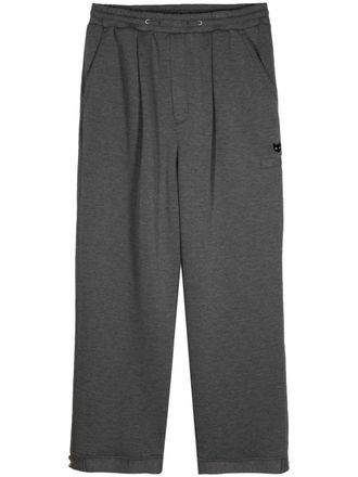 Songzio Panther wide-leg track pants - Grey