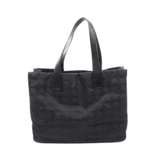 Chanel Pre-owned Tote Bags, female, Black, Size: ONE SIZE Pre-owned New Travel Line Nylon Canvas Tote Bag