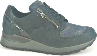 Waldl&auml;ufer Blauw Stretch Runner Tiret - Dames - Sneakers - Blauw - 33 1/2 EU - Schoenen