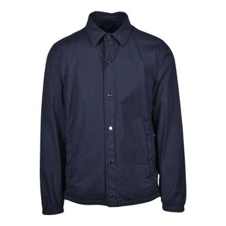Herno Heren, Jassen, Blauw, Maat: 2XL Katoen