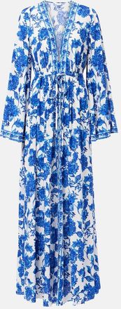 Alexandra Miro Caftano Chloe con stampa floreale