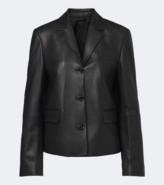 Toteme Leather blazer