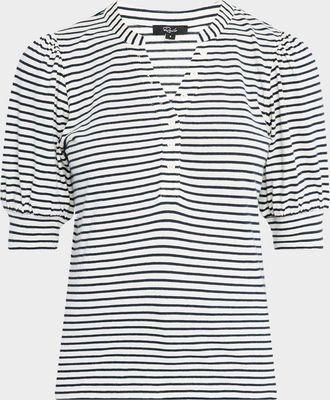 Rails Jewel Striped Top