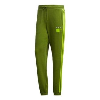 adidas neo Radio W Tp Mens Sports Knit Trousers Olive FU3590
