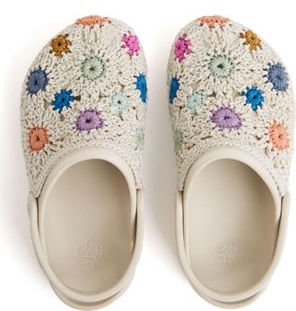 The Sak Bolo Eva Clog in Natural Multi Flower at Nordstrom, Size 10